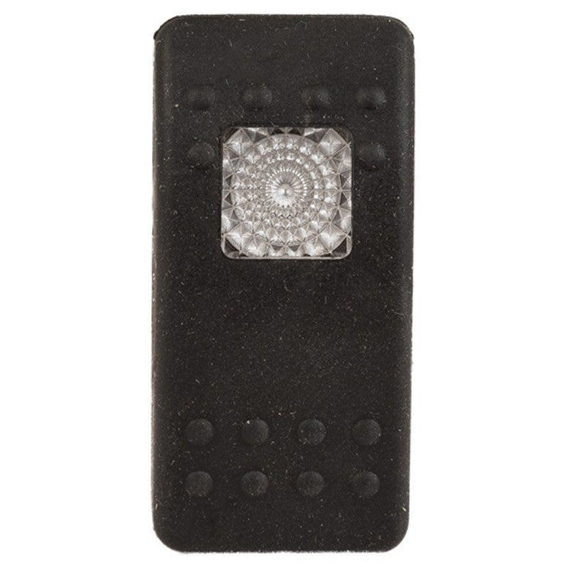 K4 Contura II Soft Touch Black Actuator, With One Square Clear Lens - Moore Parts