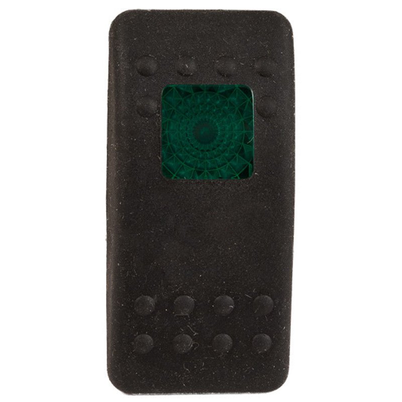 K4 Contura II Soft Touch Black Actuator, With One Square Green Lens - Moore Parts