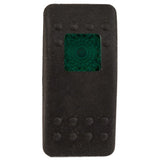 K4 Contura II Soft Touch Black Actuator, With One Square Green Lens - Moore Parts