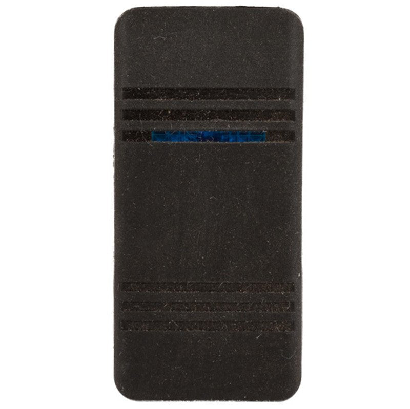 K4 Contura III Soft Touch Black Actuator, With One Bar Blue Lens - Moore Parts