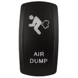 K4 Engraved "AIR DUMP" Contura Switch Actuator For II, III, V Switch Bodies - Moore Parts