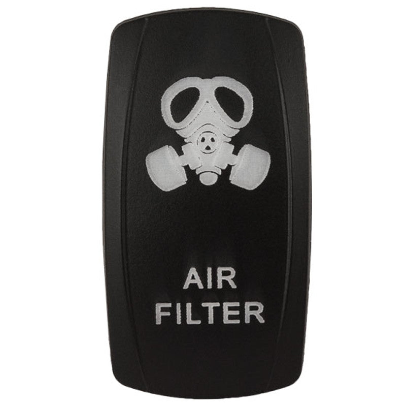 K4 Engraved "AIR FILTER" Contura Switch Actuator For II, III, V Switch Bodies - Moore Parts