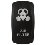 K4 Engraved "AIR FILTER" Contura Switch Actuator For II, III, V Switch Bodies - Moore Parts