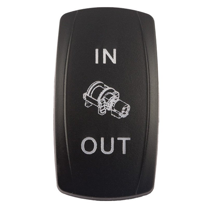 K4 Engraved "IN/OUT" Contura Switch Actuator For II, III, V Switch Bodies - Moore Parts