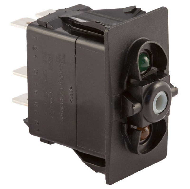 K4 OFF - ON 1 - ON 1+2 Contura II, III, &V Switch Two LED - Grn / Amb - Moore Parts