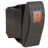 K4 OFF - ON Contura II Sealed Switch W/Hard Touch Actuator One Amber Lens - Moore Parts