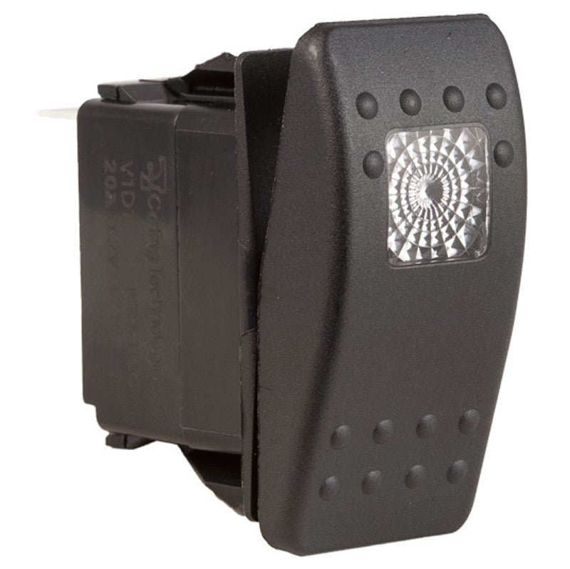 K4 OFF - ON Contura II Sealed Switch W/Hard Touch Actuator One Clear Lens - Moore Parts