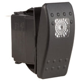 K4 OFF - ON Contura II Sealed Switch W/Hard Touch Actuator One Clear Lens - Moore Parts
