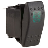 K4 OFF - ON Contura II Sealed Switch W/Hard Touch Actuator One Green Lens - Moore Parts