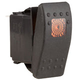 K4 OFF - ON Contura II Sealed Switch W/Soft Touch Actuator One Amber Lens - Moore Parts
