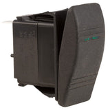 K4 OFF - ON Contura III Sealed Switch W/Soft Touch Actuator One Green Lens - Moore Parts