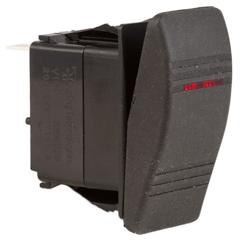 K4 OFF - ON Contura III Sealed Switch W/Soft Touch Actuator One Red Lens - Moore Parts