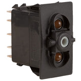 K4 ON - OFF - ON Contura II, III, & V Switch Body Only, Two Amber LEDs - Moore Parts