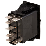 K4 ON - OFF - ON Contura II, III, & V Switch Body Only, Two Blue LEDs - Moore Parts