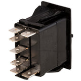 K4 ON - OFF - ON Contura II, III, & V Switch Body Only, Two Green LEDs - Moore Parts