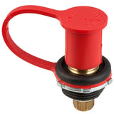 K4 Red Battery Terminal Jumper Feed Connector 3/8" Stud Includes Insulator Cover - Moore Parts