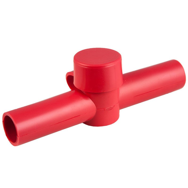 K4 Red Dual Entry Power Post Cable Insulator Boot Fits Up To 2/0 AWG Cable - Moore Parts