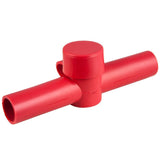 K4 Red Dual Entry Power Post Cable Insulator Boot Fits Up To 2/0 AWG Cable - Moore Parts