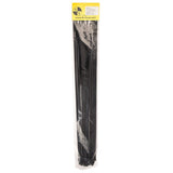 K4 Self Locking Tie Wrap, 17" Black Nylon Zip Tie. Qty 25 Per Pack - Moore Parts
