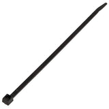 K4 Self Locking Tie Wrap, 6" Black Nylon Zip Tie. Qty 100 Per Pack - Moore Parts