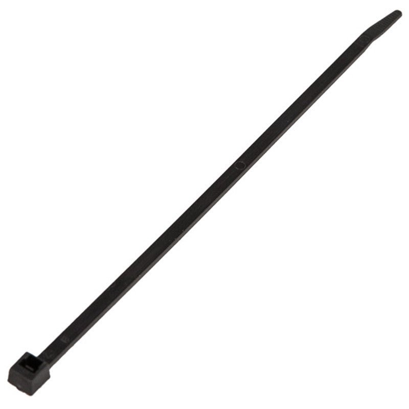 K4 Self Locking Tie Wrap, 6" Black Nylon Zip Tie. Qty 50 Per Pack - Moore Parts