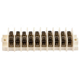K4 Terminal Block With Tab Terminals, 10 Circuit Rated For 30 Amps Per Circuit - Moore Parts