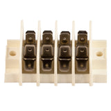 K4 Terminal Block With Tab Terminals, 4 Circuit Rated For 30 Amps Per Circuit - Moore Parts