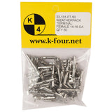 K4 Weather Pak 14 - 16 Gauge Terminal Pin (Female Side), F/Weather Paks, 50 Pack - Moore Parts