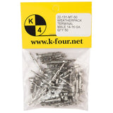 K4 Weather Pak 14 - 16 Gauge Terminal Pin (Male Side), F/Weather Paks, 50 Pack - Moore Parts