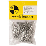 K4 Weather Pak 18 - 20 Gauge Terminal Pin (Female Side), F/Weather Paks, 50 Pack - Moore Parts
