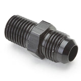 An Hose Adapter Fitting - Male 1/4" NPT To Male #6 / Straight-Black