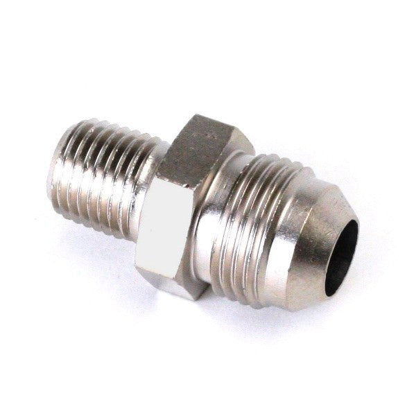 An Hose Adapter Fitting - Male 1/4" NPT To Male #8 / Straight-Steel