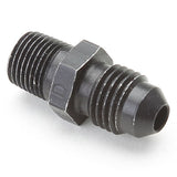 An Hose Adapter Fitting - Male 1/8" NPT To Male #4 / Straight-Black