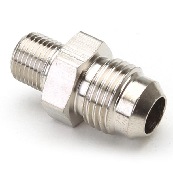 An Hose Adapter Fitting - Male 1/8" NPT To Male #6 / Straight-Steel