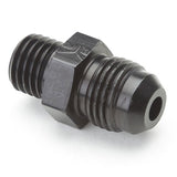 An Hose Adapter Fitting - Male 12mm X 1.5 To Male #6 / Straight-Black