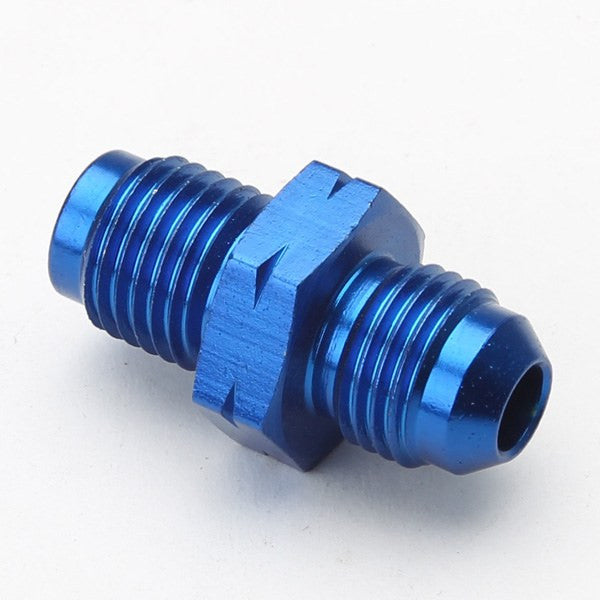 An Hose Adapter Fitting - Male 14mm X 1.5 To Male #6 / Straight-Blue