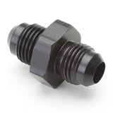 An Union Hose Adapter Fitting - Male #4 To Male #4 - Black