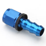 An Hose End Fitting For Push-Lock Hose #10 / Straight-Blue