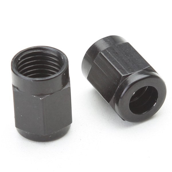 Tube Nut For 1/4" Stainless Steel Hard-Line - Black