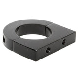 Black Aluminum Clamp Bracket With 1/4"-20 Threads For 1-1/2" Tube