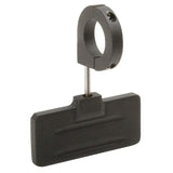 Latest Rage 857840B - 1.75 Black Aluminum Rear View Mirror, Clamp On 1 - 3/4" Tube - Moore Parts