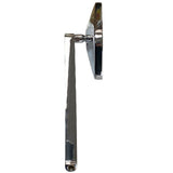 Manx Buggy Chrome Sideview Rectangular Mirror W/Aluminum Mount, Each - Moore Parts