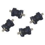 Mesa 72 Plate Oil Cooler/Electric Fan Kit W/Thermostat, AN Hose, Black Fittings - Moore Parts