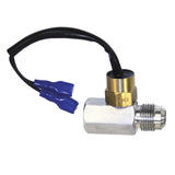 Mesa 72 Plate Oil Cooler/Electric Fan Kit W/Thermostat, AN Hose, Blue Fittings - Moore Parts