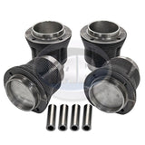 Moresa 85.5mm Cast Piston & Cylinder Set For Air - cooled Vw, Set Of 4 - Moore Parts