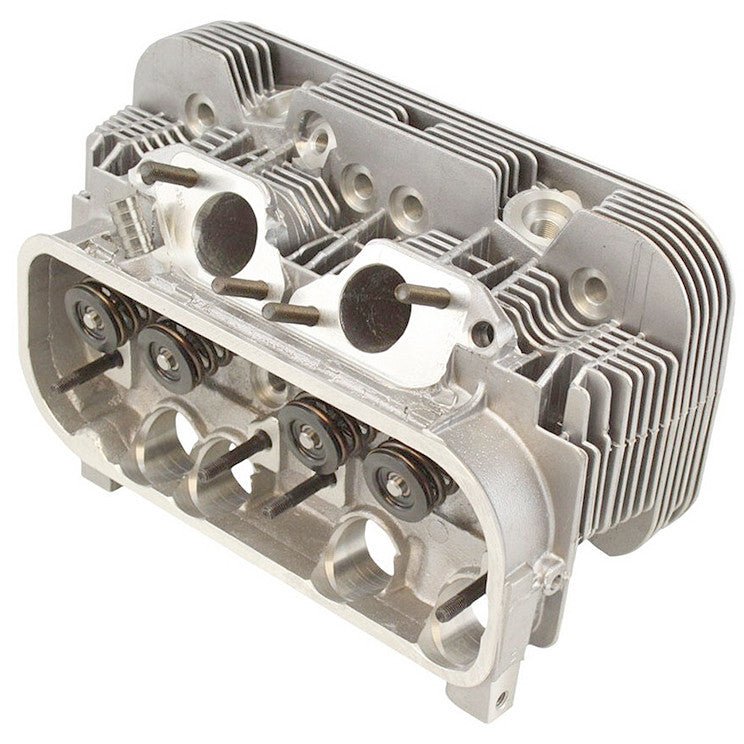 New Cylinder Head 1800cc Type 2/4 Bus 1973 - 75 W/EGR & Breather / Sensor Hole - Moore Parts