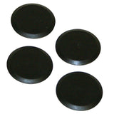 Over Rider Bumper Tube Grommet Plugs, Vw Bug To 1967 Front/Rear. Set Of 4 - Moore Parts