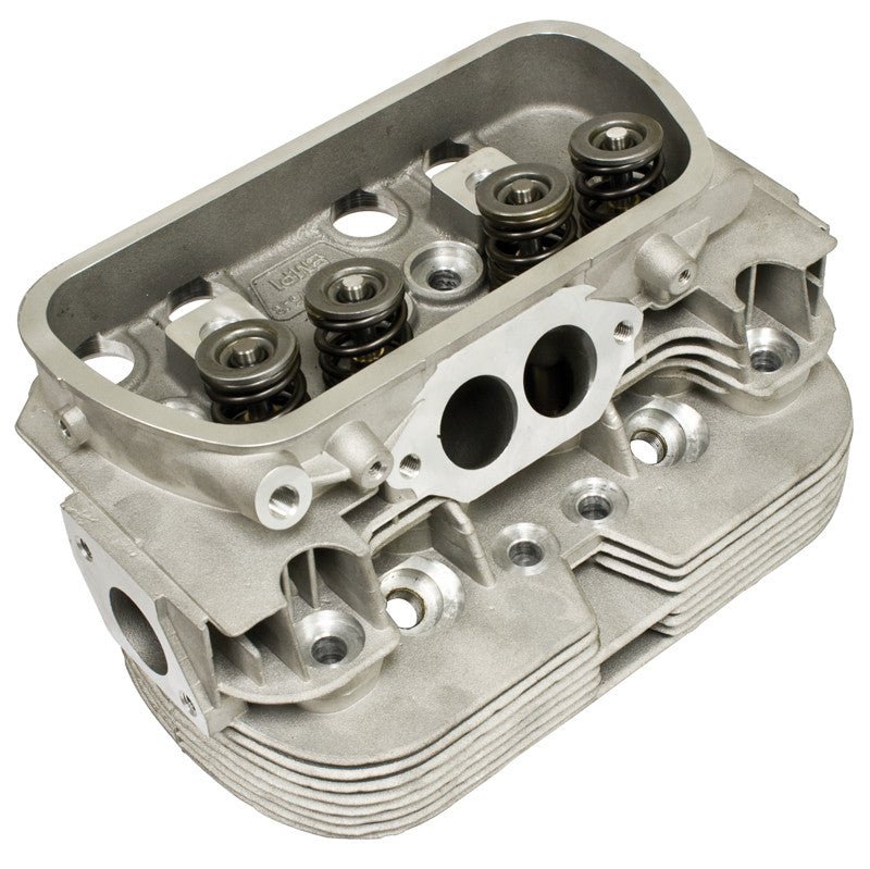 PAIR Empi 98 - 1356 - B Stock Vw Bug Dual Port Cylinder Head 35.5 X 32 Valves 85.5 - Moore Parts