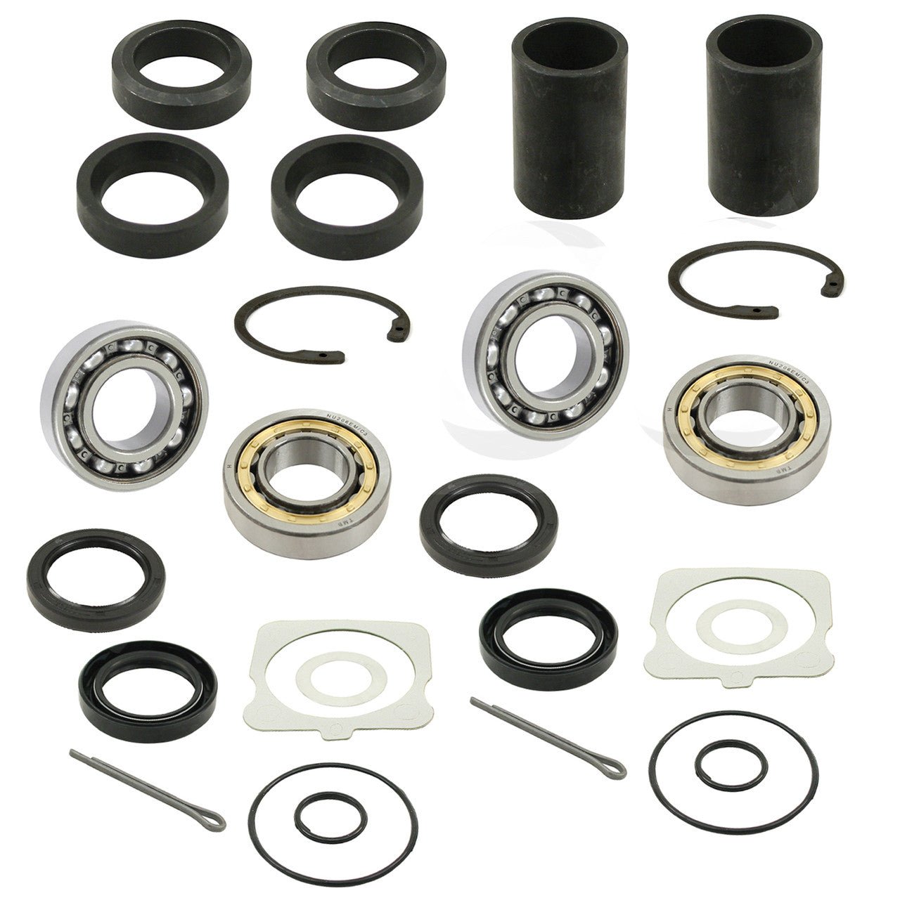 Rear IRS Bearing Kit With Seals, Clips & Spacers Vw Squareback, Fastback 1968 - 73 - Moore Parts
