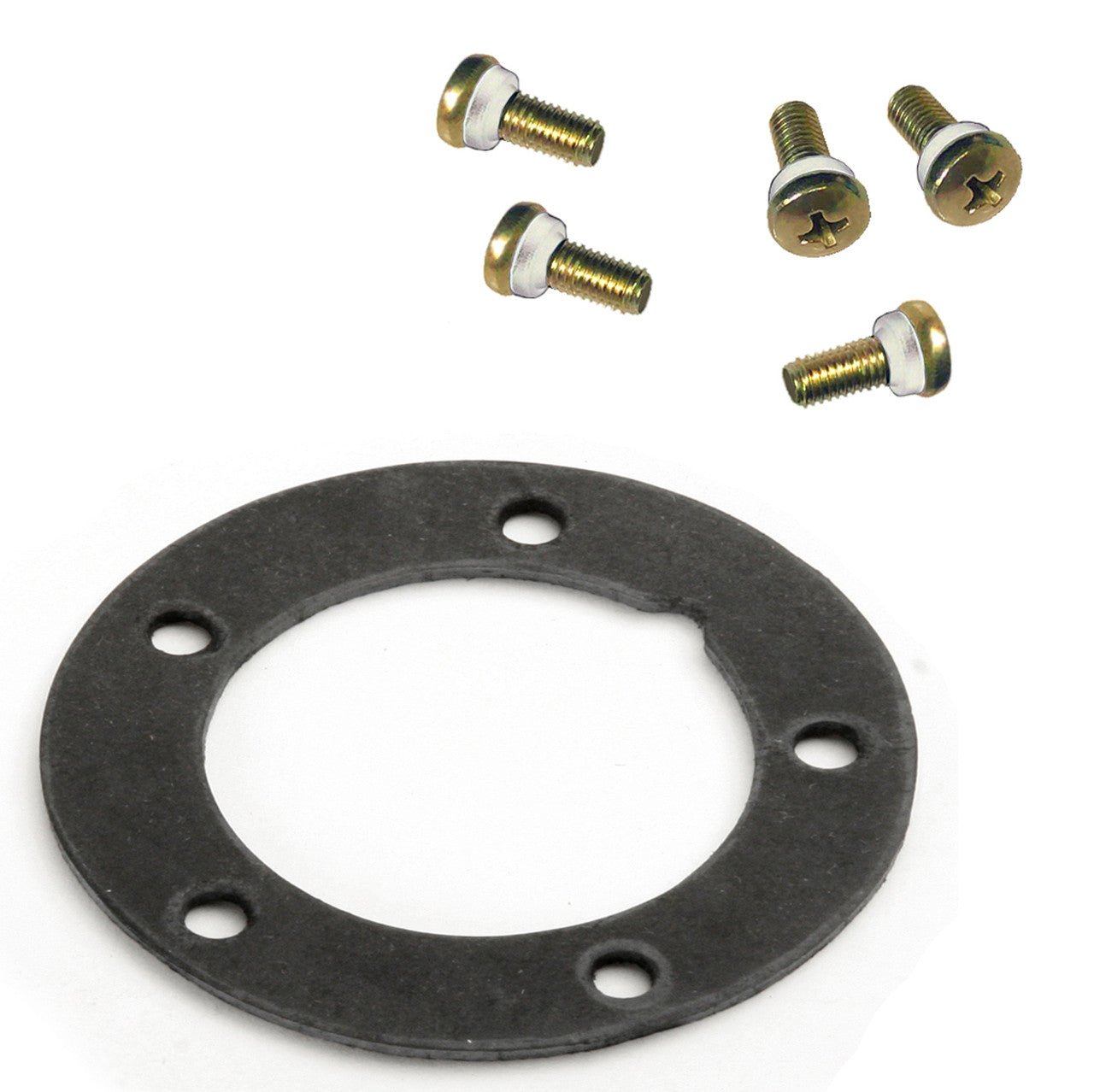 Rubber Gas Tank Sending Unit Gasket With Screws, 5 Bolt Pattern - Moore Parts